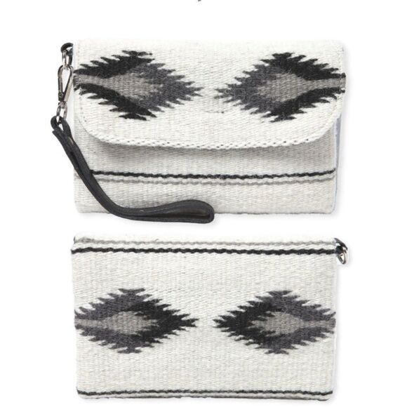Wool Wristlet Purse  - Picture 1 of 2